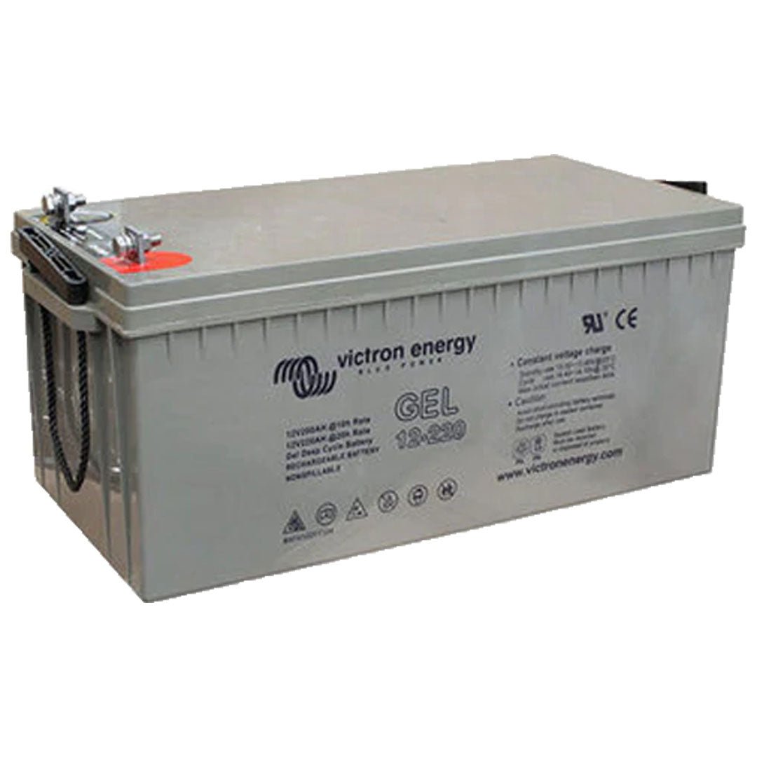 Victron 12V 220Ah Gel Deep Cycle Battery (M8 Flag) - BAT412201104 - SolarBox