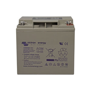 Victron 12V 22Ah AGM Deep Cycle Battery (M5 Flag) - BAT212200084 - SolarBox