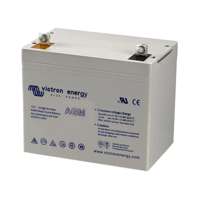 Victron 12V 60Ah AGM Deep Cycle Battery (M6 Flag) - BAT412550084 - SolarBox