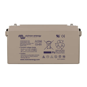 Victron 12V 90Ah AGM Deep Cycle Battery (M6 Insert) - BAT412800085 - SolarBox