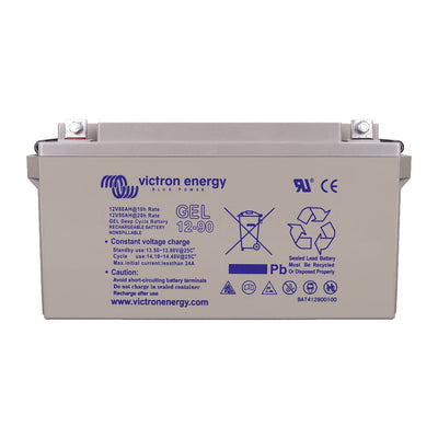 Victron 12V 90Ah Gel Deep Cycle Battery (M6 Flag) - BAT412800104 - SolarBox