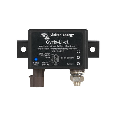 Victron Cyrix - Li - Ct 12/24V - 230A Intelligent Li - ion Battery Combiner - CYR010230412 - SolarBox