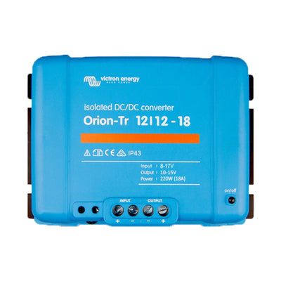 Victron Orion - Tr 12/12 - 18A Isolated DC - DC Converter - ORI121222110 - SolarBox
