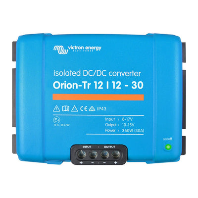 Victron Orion - Tr 12/12 - 30A Isolated DC - DC Converter - ORI121240110 - SolarBox