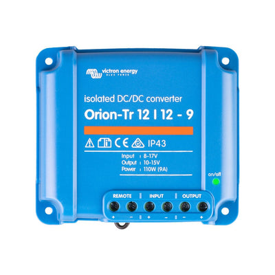 Victron Orion - Tr 12/12 - 9A Isolated DC - DC Converter - ORI121210110 - SolarBox