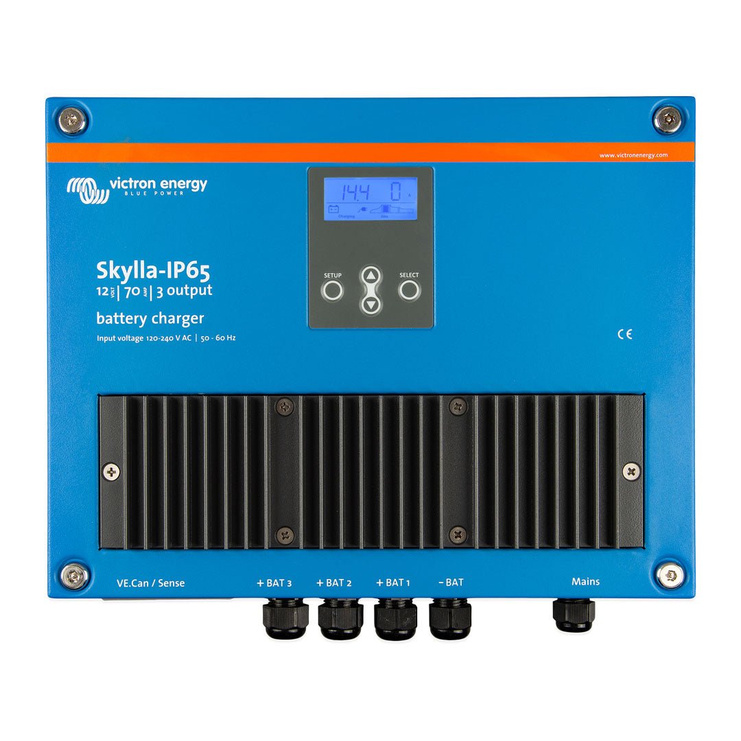 Victron Skylla - IP65 12/70 (3) 120 - 240V - SKY012070100 - SolarBox