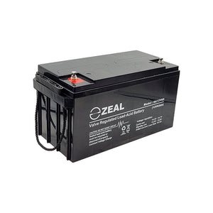 Zeal 12V 65Ah AGM Battery - SA12V65 - SolarBox