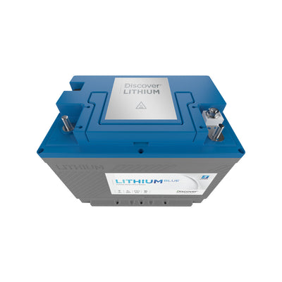 Discover Lithium Blue 12.8V 100Ah LiFePO4 Battery - DLB-G24-12V