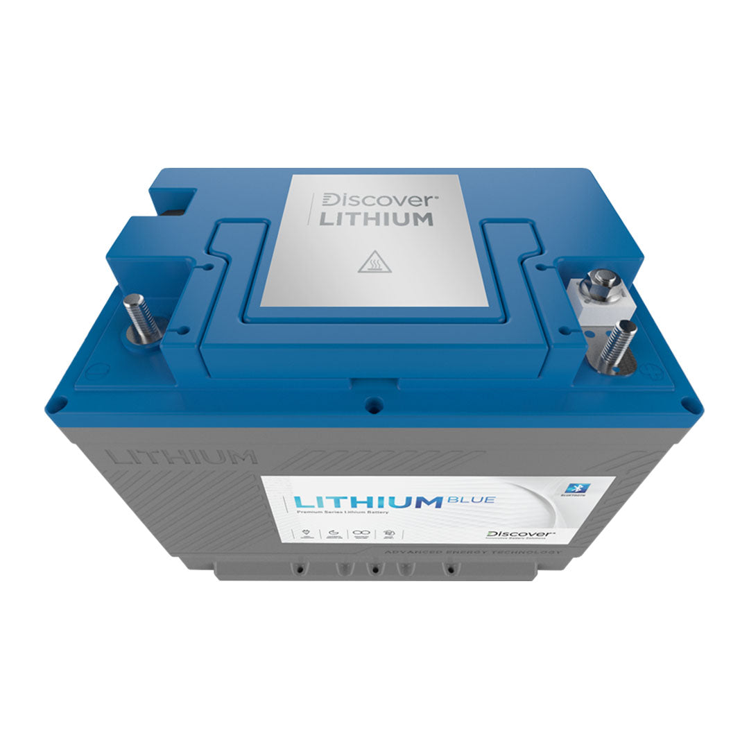 Discover Lithium Blue 25.6V 100Ah LiFePO4 Battery - DLB-GC12-24V
