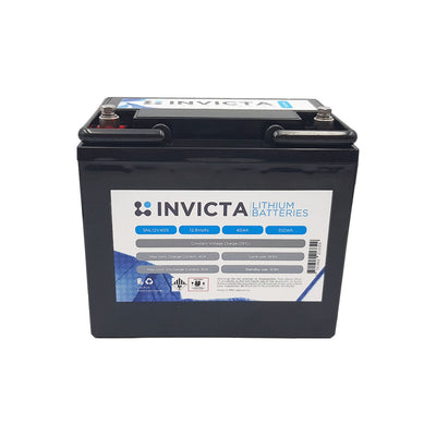 Invicta Lithium 12V 40Ah Lifepo4 Battery - SNL12V40S