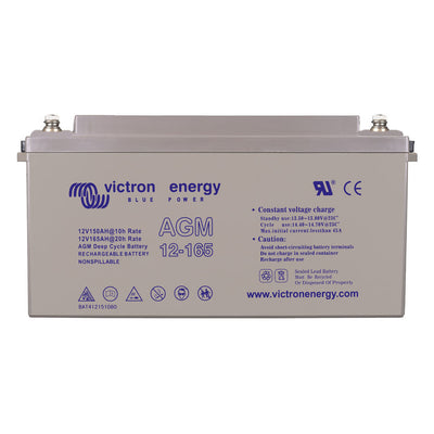 Victron 12V 165Ah AGM Deep Cycle Battery (M8 Insert) - BAT412151085