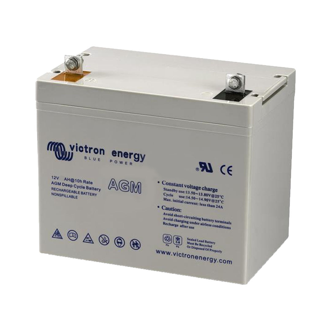 Victron 12V 60Ah AGM Deep Cycle Battery (M6 Flag) - BAT412550084