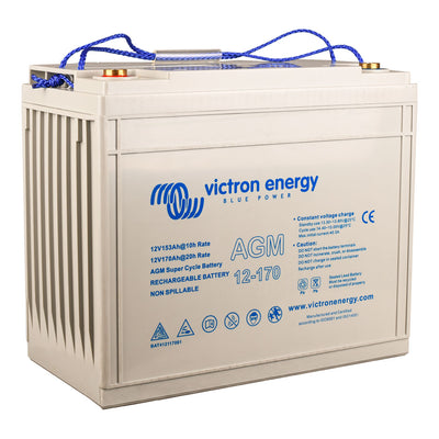 Victron 12V 170Ah AGM Super Cycle Battery (M8 Insert) - BAT412117081