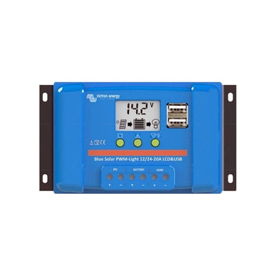 Victron BlueSolar PWM-LCD&USB 12/24V-20A - SCC010020050