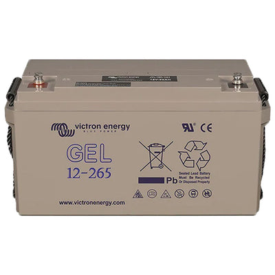 Victron 12V 265Ah Gel Deep Cycle Battery (M8 Insert) - BAT412126101