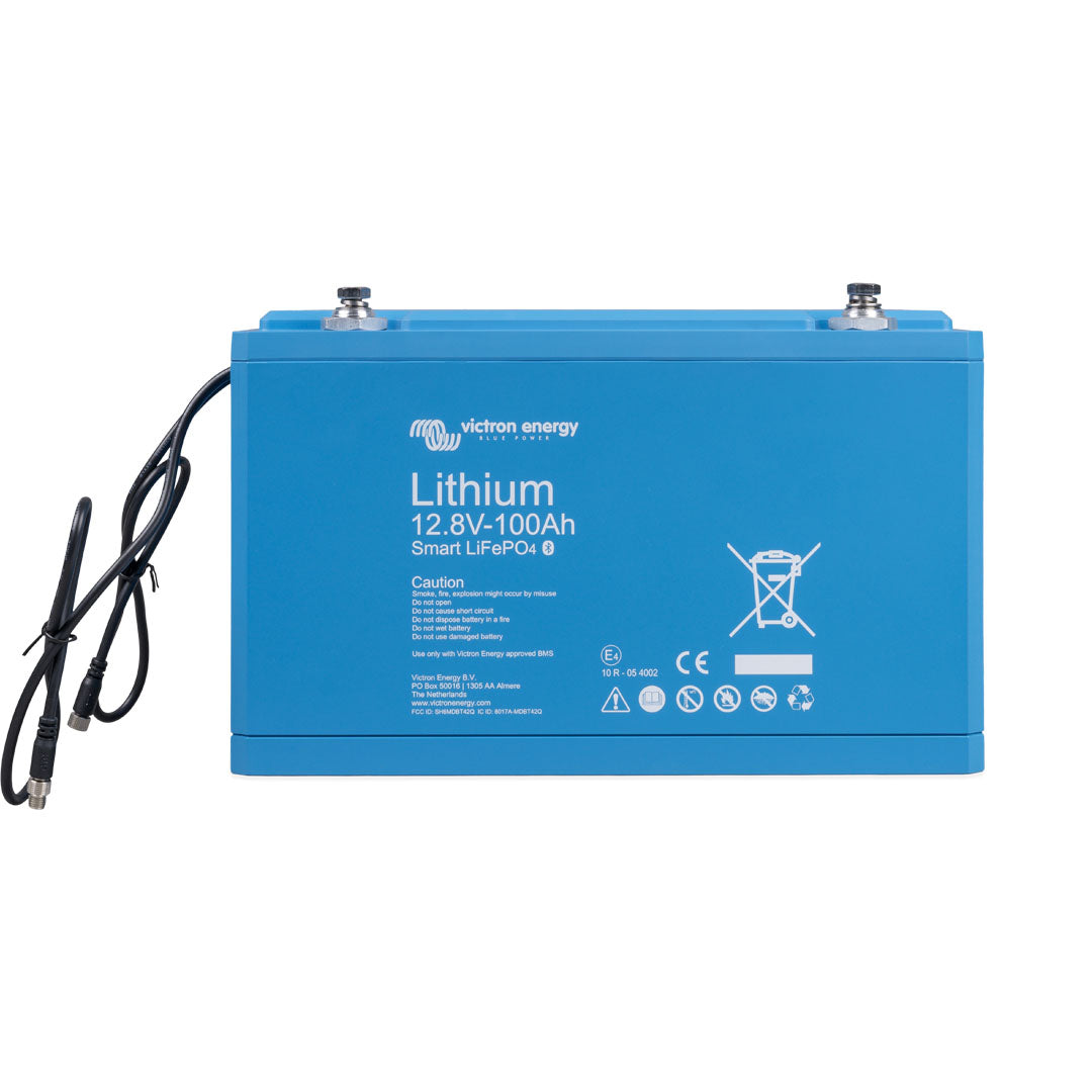 Victron 12.8V 100Ah LiFePO4 Battery Smart - BAT512110610
