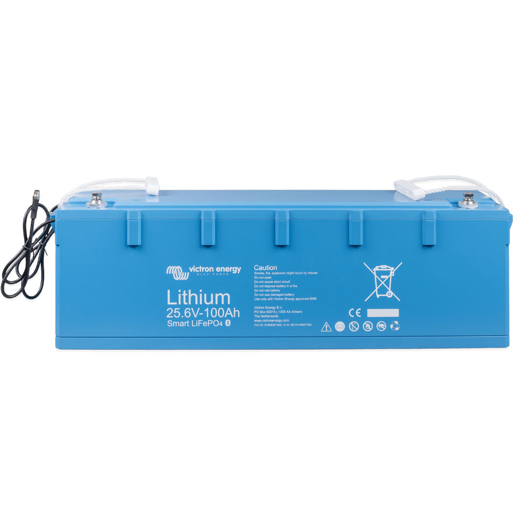 Victron 25.6V 100Ah LiFePO4 Battery Smart - BAT524110610