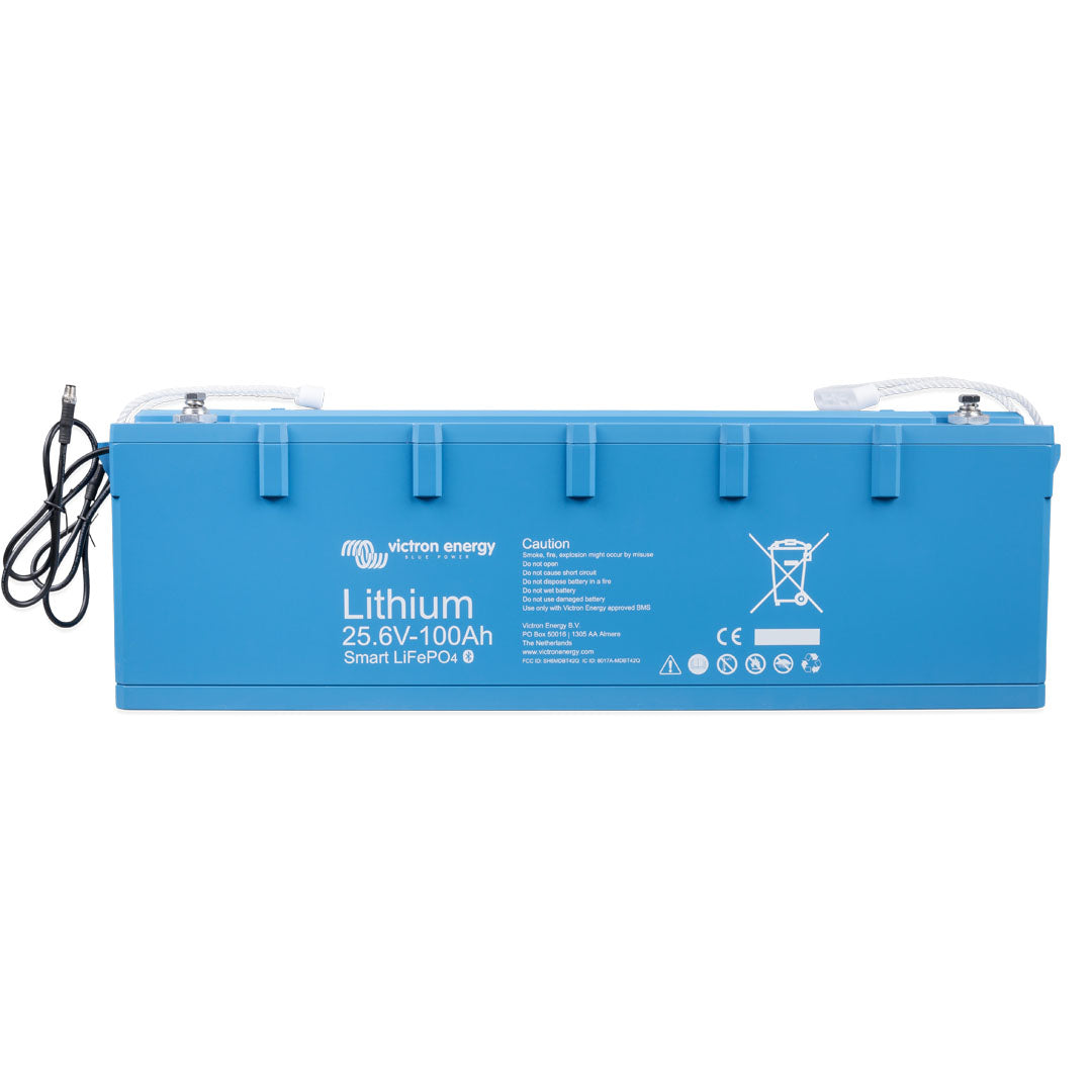 Victron 25.6V 100Ah LiFePO4 Battery Smart - BAT524110610