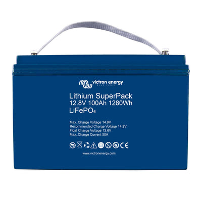 Victron 12.8V 100Ah Lithium SuperPack High Current - BAT512110710
