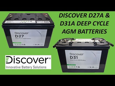 Discover D27A & D31A Deep Cycle AGM Battery Video