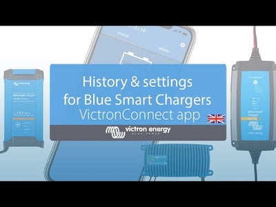 History & Settings for Blue Smart Chargers Video
