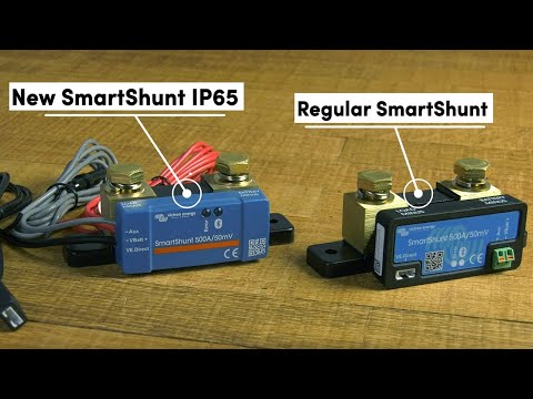 Victron SmartShunt IP21 Verse New SmartShunt IP65 Comparison Video