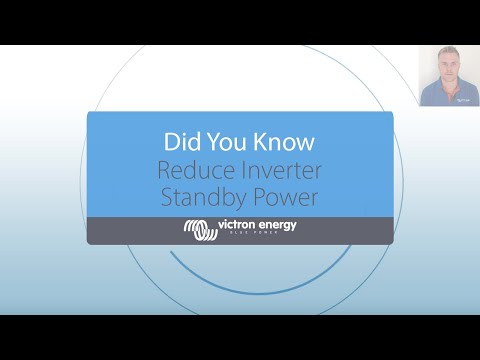 Reduce power consumption from your Inverter Video