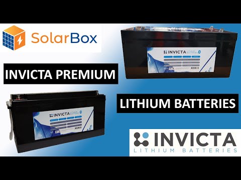 Invicta Lithium Deep Cycle Batteries Video