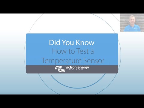 How to test a Temperature Sensor Video