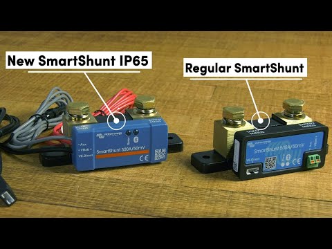 Victron SmartShunt IP21 V SmartShunt IP65 Comparison Video